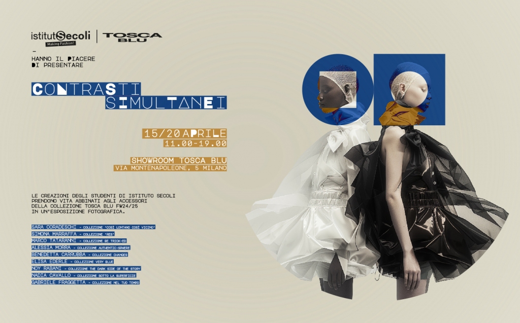 Contrasti Simultanei A Project by Istituto Secoli| Tosca Blu for Milan Design Week 2024